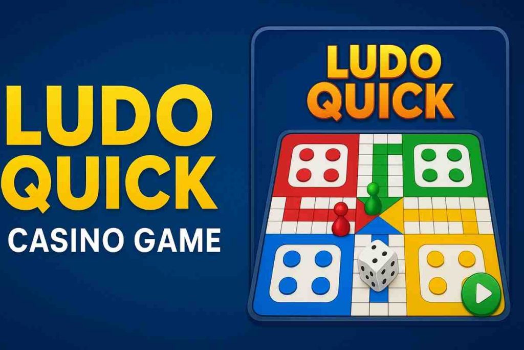 Tela principal do jogo Ludo Quick no aplicativo 778LUCK Cassino.