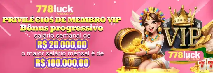 Promoção VIP 778LUCK cassino com bônus e cashback exclusivos