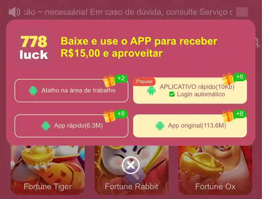Download do app 778LUCK